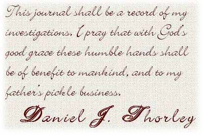 Introduction to Daniel's Journal
